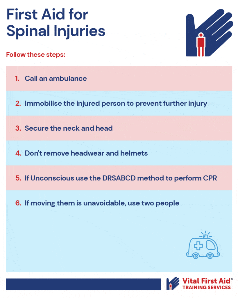 First aid for spinal injuries guide